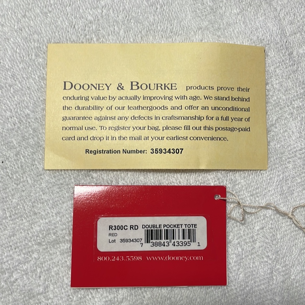 Dooney & Bourke Signature Fabric Top Zipper Tote - Picture 10 of 11